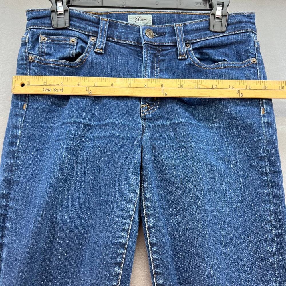 J.Crew Trademark Jeans Women's Toothpick Skinny Size 27(4) Modern Preppy Casual - Picture 9 of 12